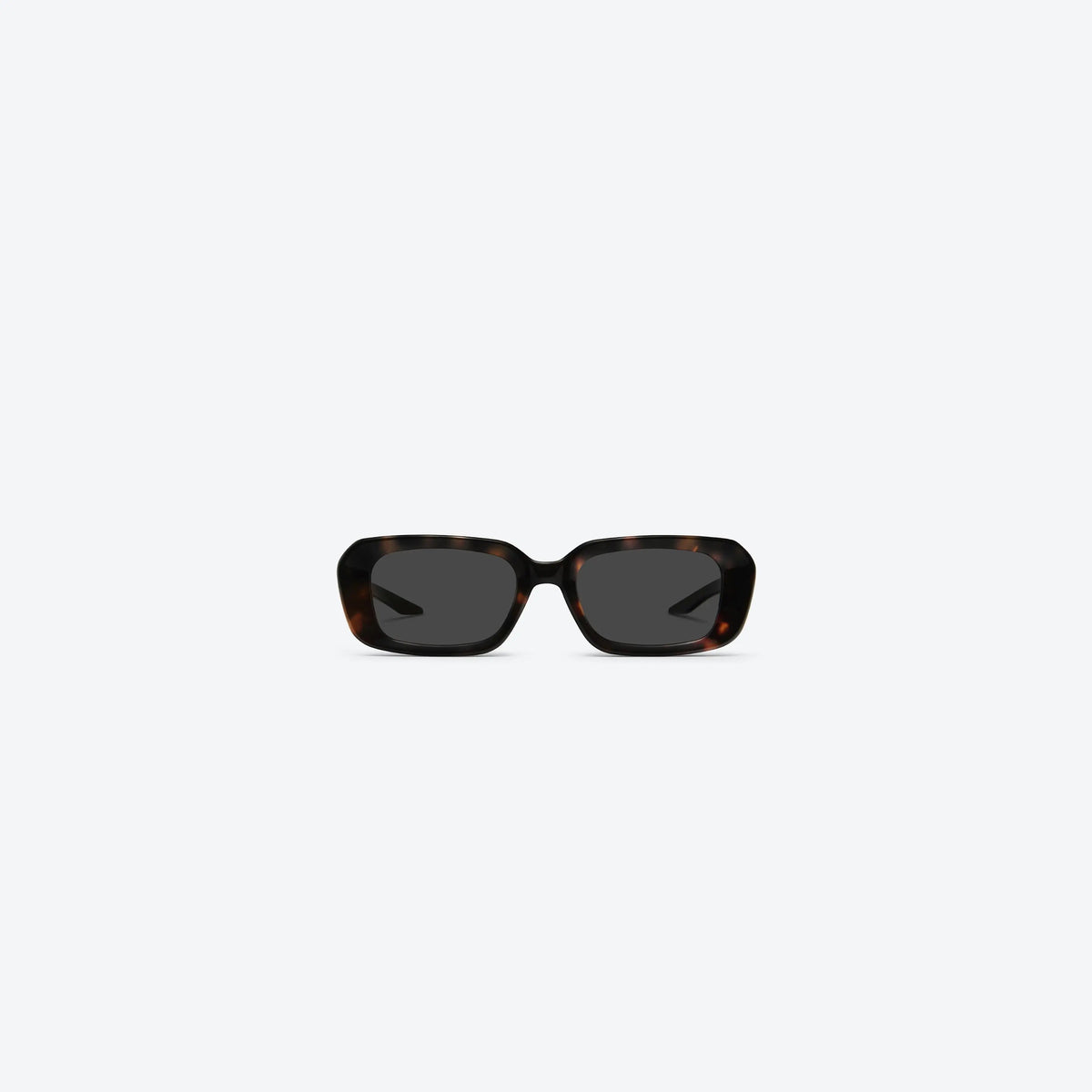 Lunettes de Soleil Femme Gentle Monster Melrose T1, monture tortue et verres gris fumé.