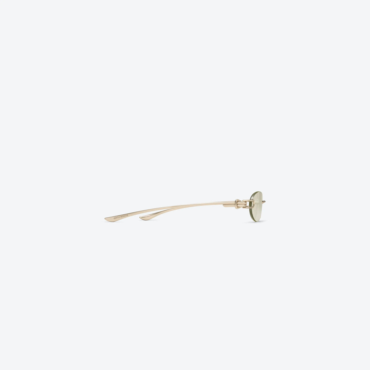 Lunettes de Soleil Femme Ovales Or/Vert - Gentle Monster Musubi 031 by Skyler Eyes