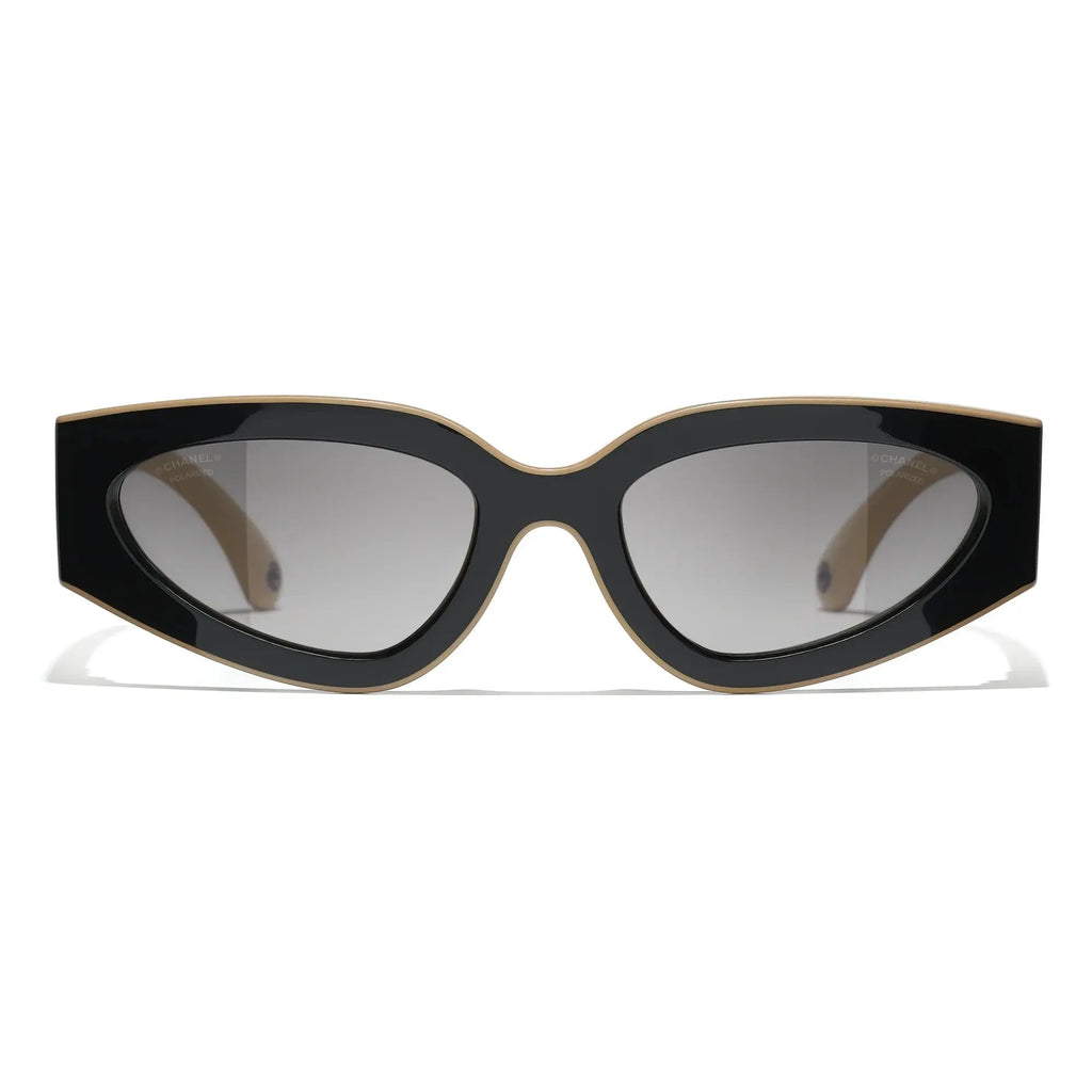 Lunette de soleil Chanel Femme Noir/Beige by Skyler Eyes