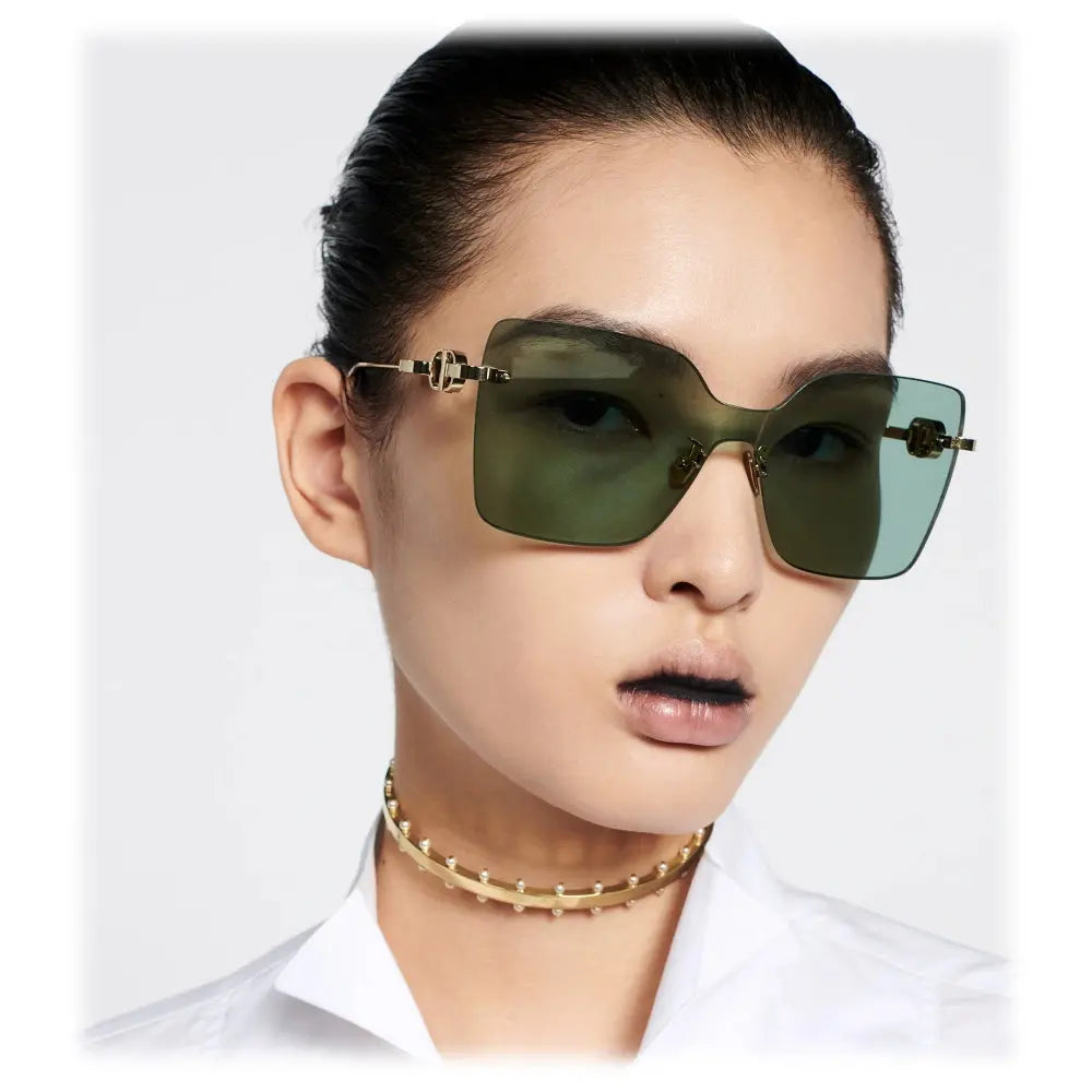 Lunettes de soleil Dior carrées CD Chain M1U Skylereyes